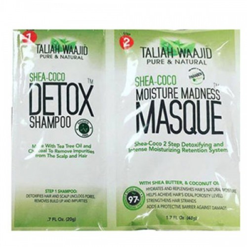 Taliah Waajid Shea-Coco Detox Shampoo & Moisture Madness Masque
